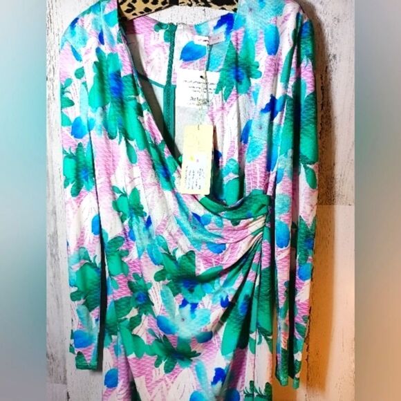 NWT Matthew Williamson Wrap Dress - Picture 2 of 6